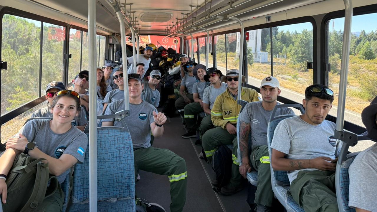 brigadistas manejo del fuego