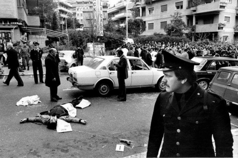 Violencia política en los años 70.