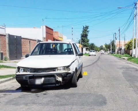 Choque Los Inmigrantes y Aristóbulo San Luis nena herida