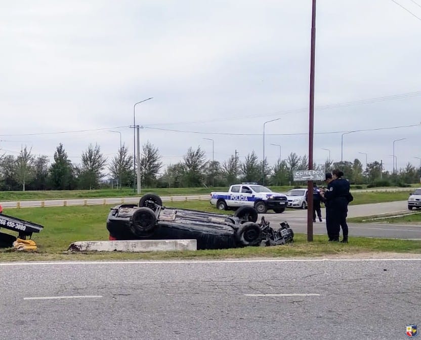 Accidente Tilisarao conductor ebrio