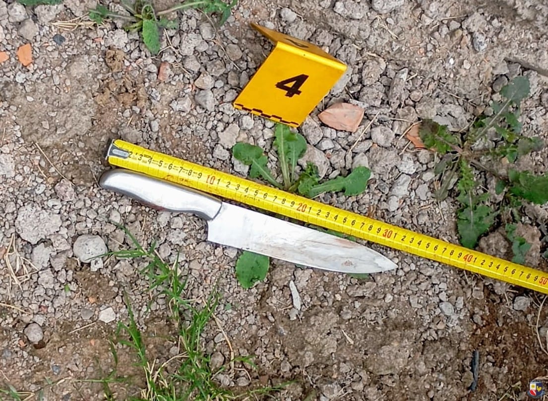 cuchillo ladrón barrio La República