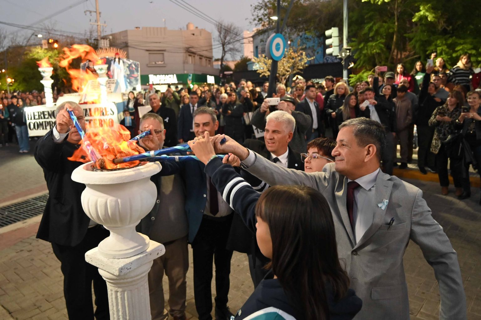 La llama de la argentinidad. Foto: ANSL.
