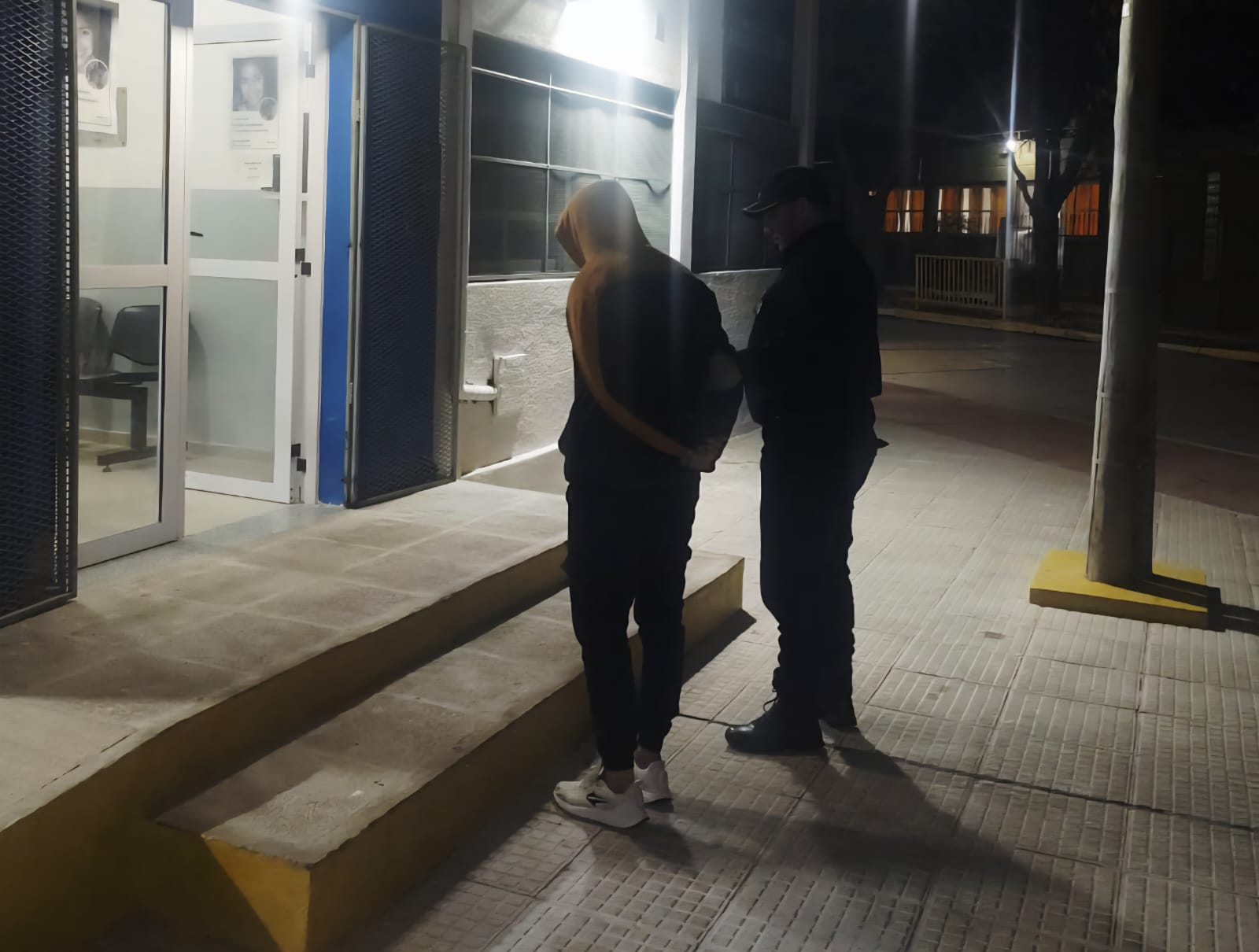 El agresor fue detenido y trasladado a la Comisaría 30° de Villa Mercedes.