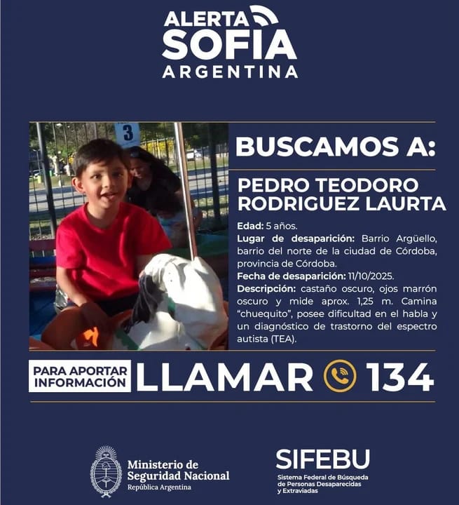 alerta Sofía