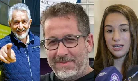 Alberto, Micky y Cintia