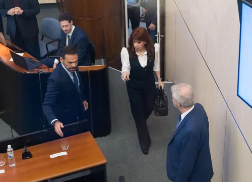 Cristina Kirchner en tribunales Causa Cuadernos